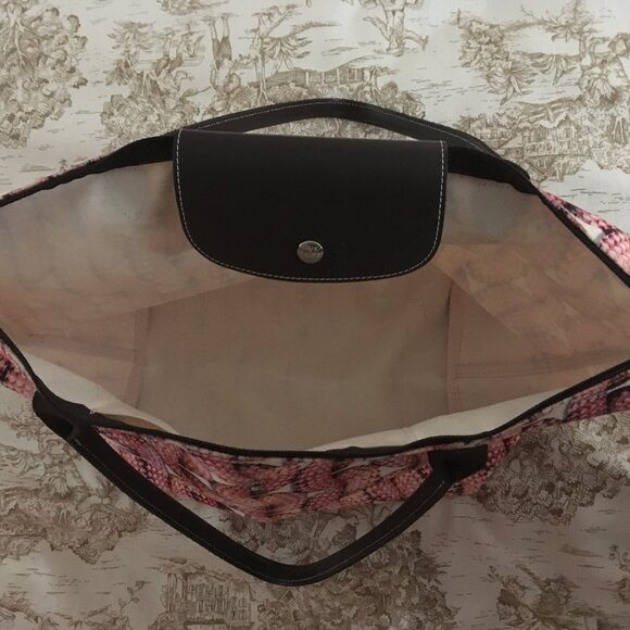 Longchamp Le Pliage - Large Canvas Tote - Limited Edition - Surf and The City - Picture 8 of 14